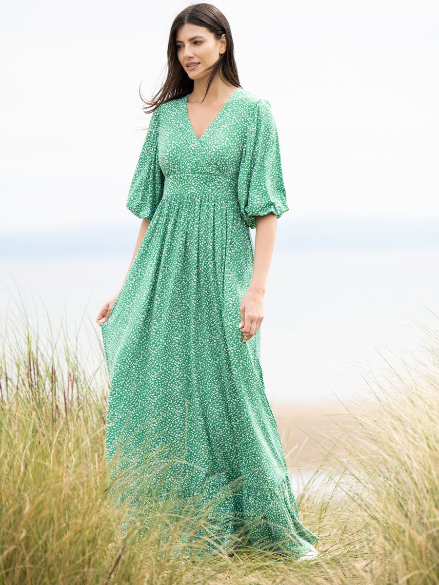 6984 Fit Flare Maxi Dress by MARBLE so you boutique
